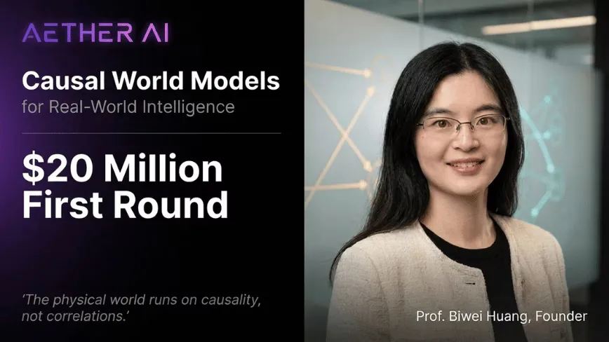 Aether AI raises $20M seed betting bigger models won't be the next leap