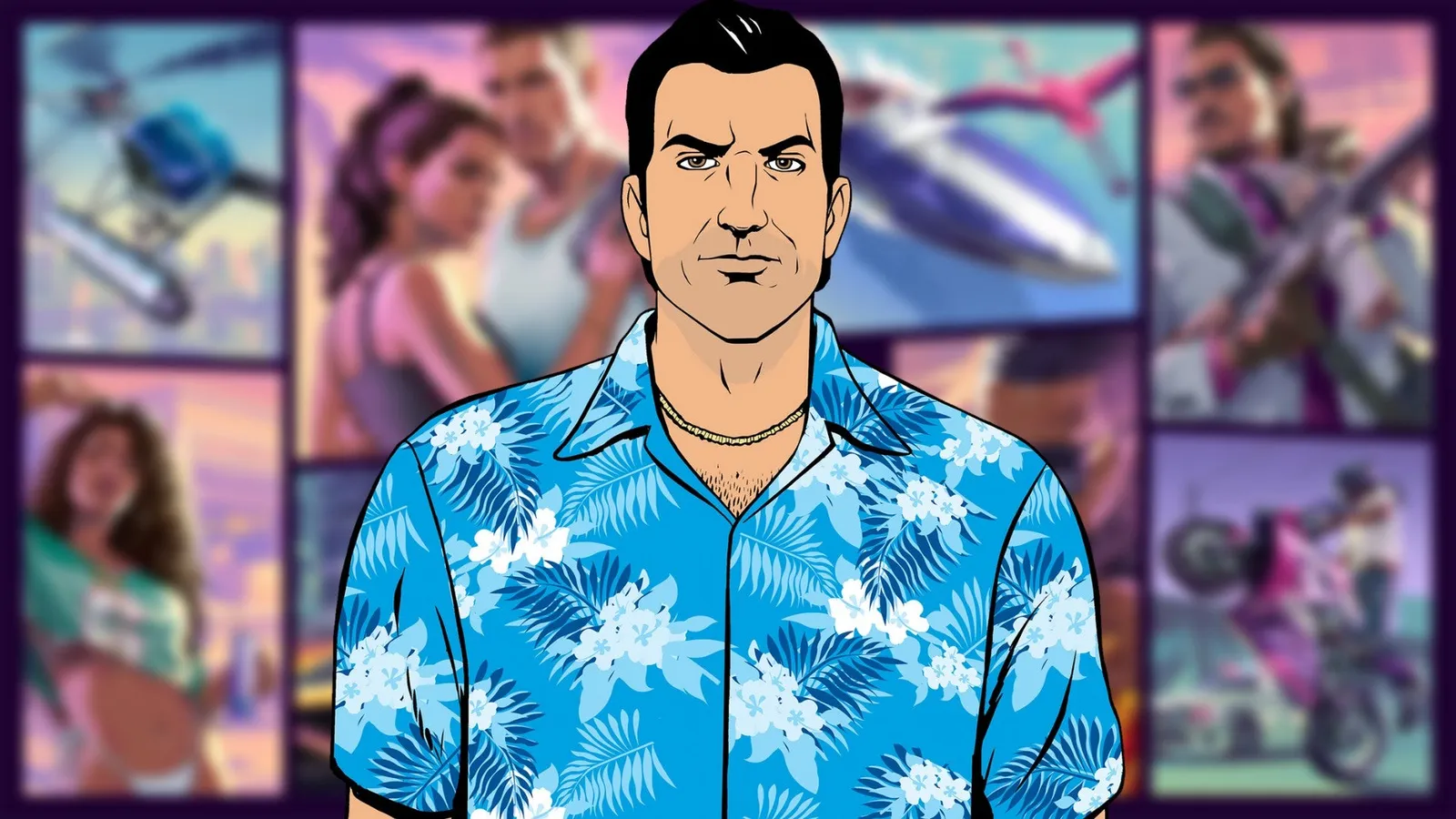 GTA 6 trailer hides Tommy Vercetti's lizard painting for half a second