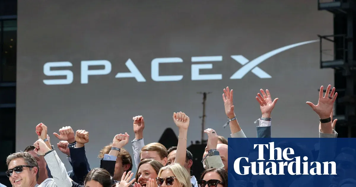 SpaceX hits $2.97tn, passing Amazon days after the Cursor deal was agreed