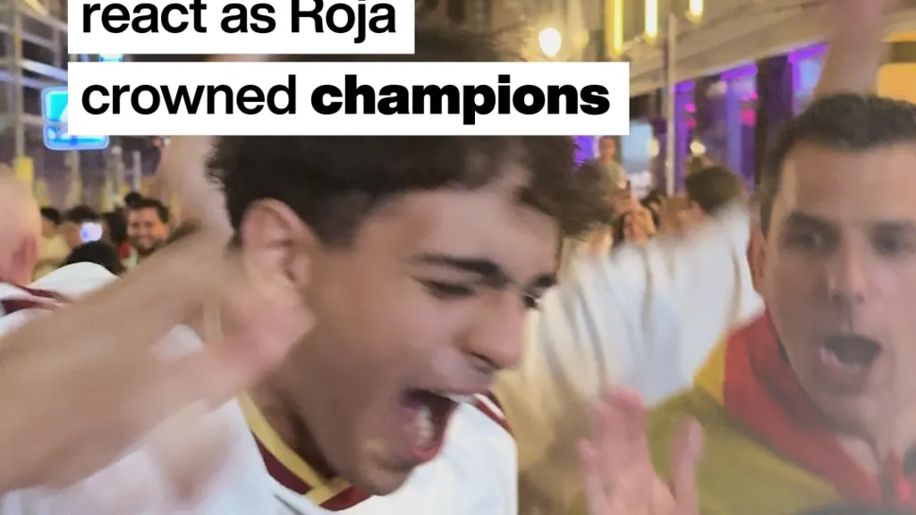 Madrid erupts after Spain's second World Cup as Roja beats Argentina 1-0