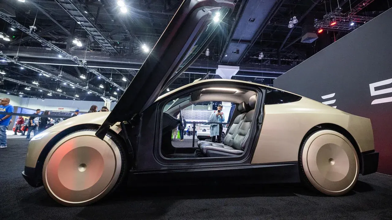 Tesla's wheel-less Cybercab rolls into China as sales stall