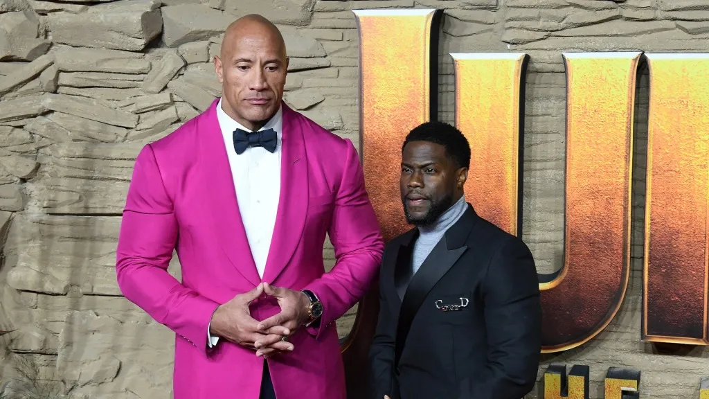 Dwayne Johnson says Kevin Hart is booked for years, derailing Broadway Odd Couple