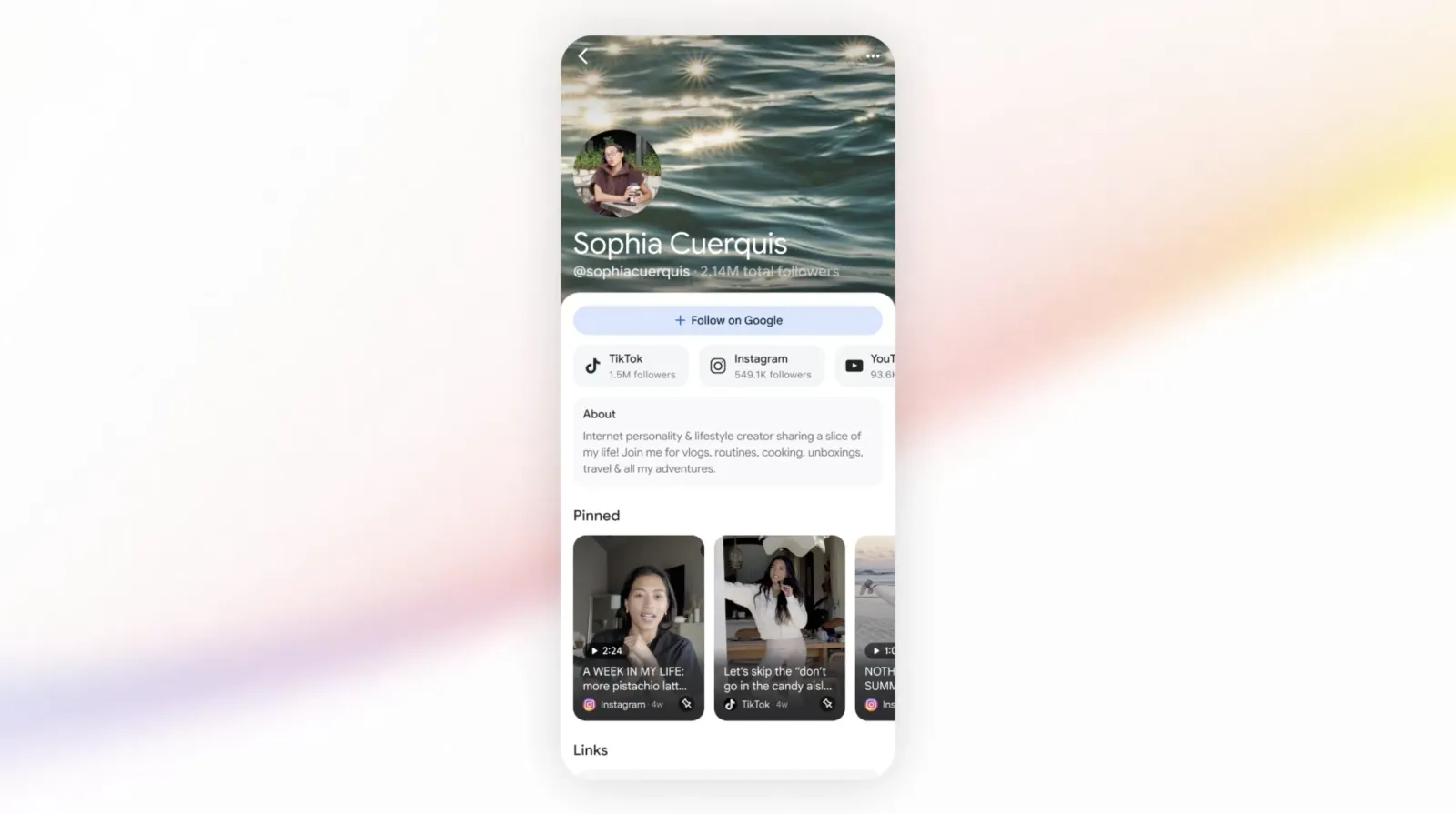 Google lets big creators claim Search profiles, but only if they are already huge