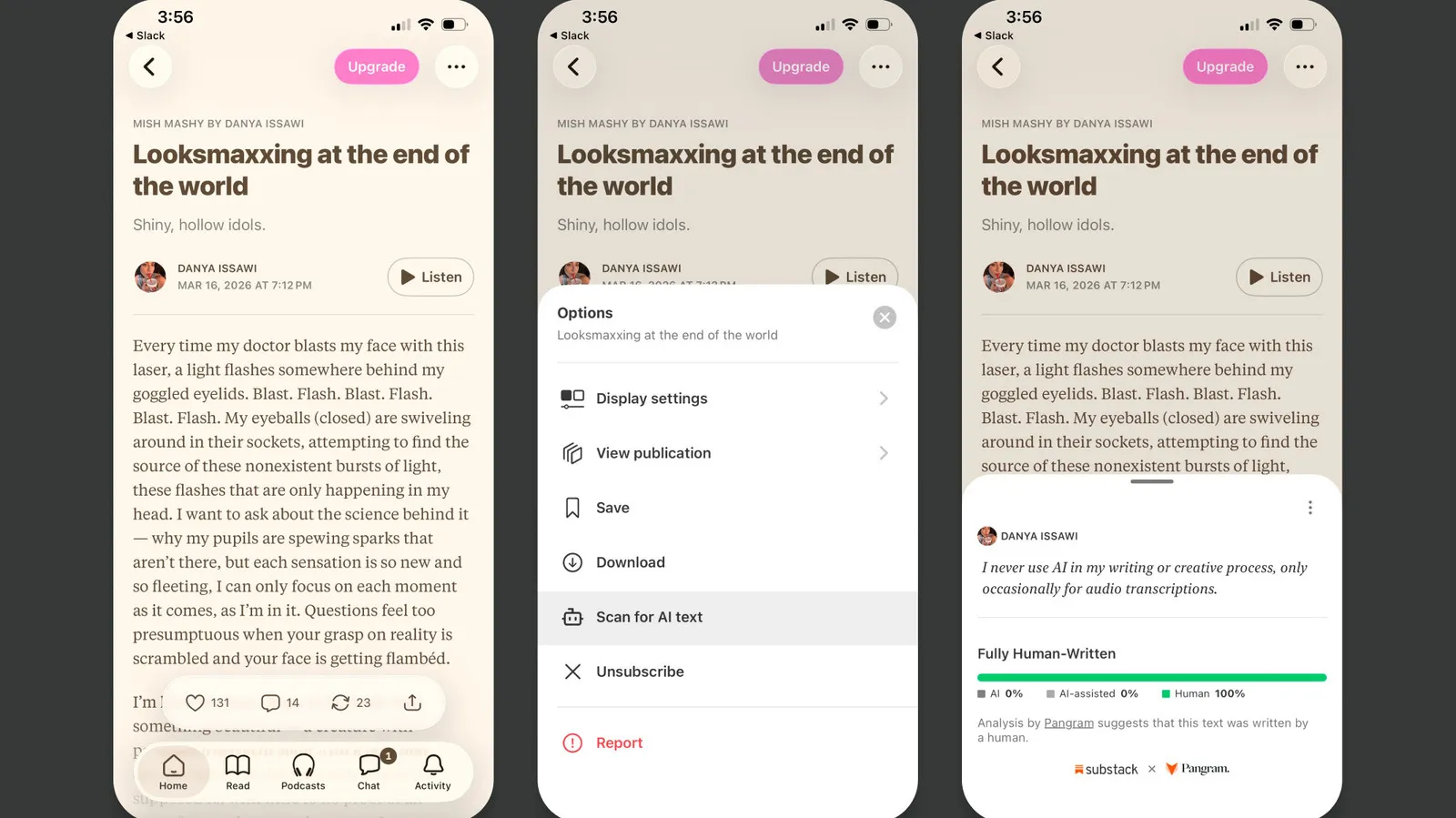 Substack adds AI detection via Pangram partnership to police synthetic posts
