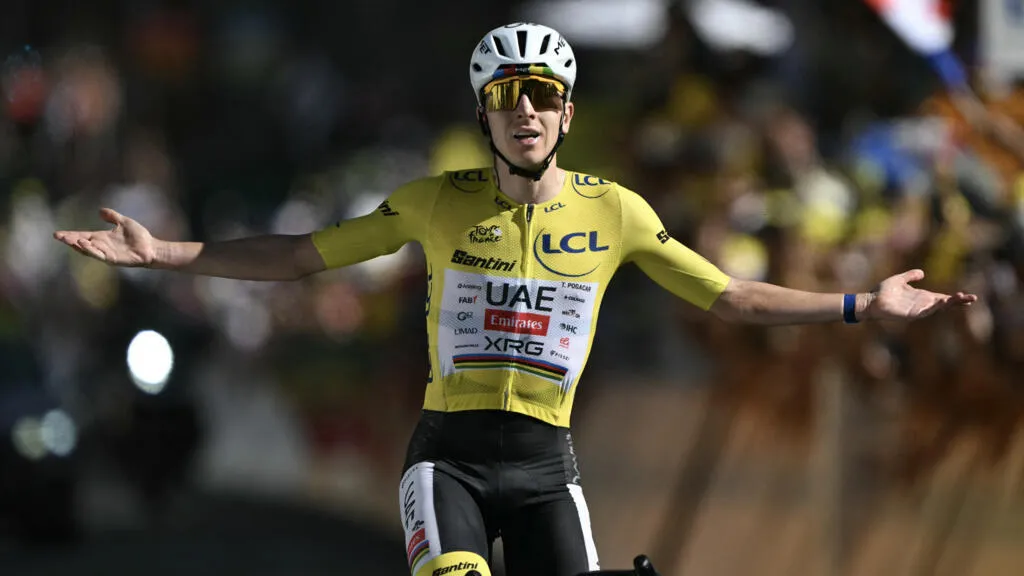 Pogacar solo-attacks Alpe d'Huez in 35:27 to seize Tour de France stage 19