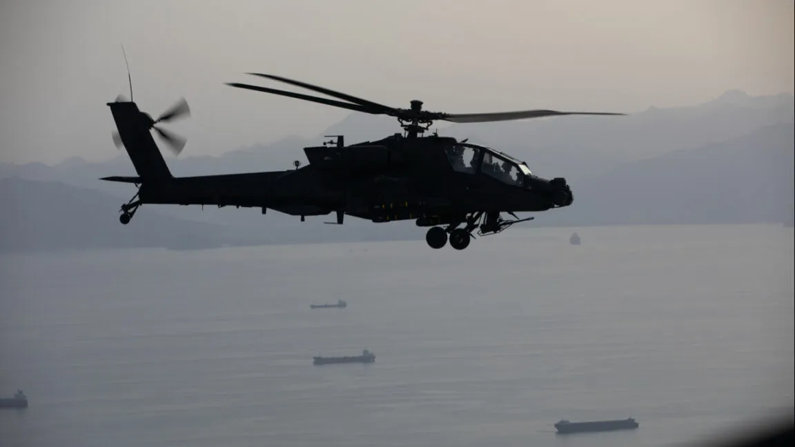 Task Force 59 used a drone boat to rescue Apache pilots at 7:33 pm June 8