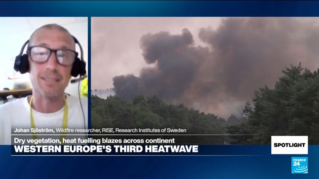 Johan Sjöström warns Europe’s wildfire “new normal” demands land management, not just weather fixes