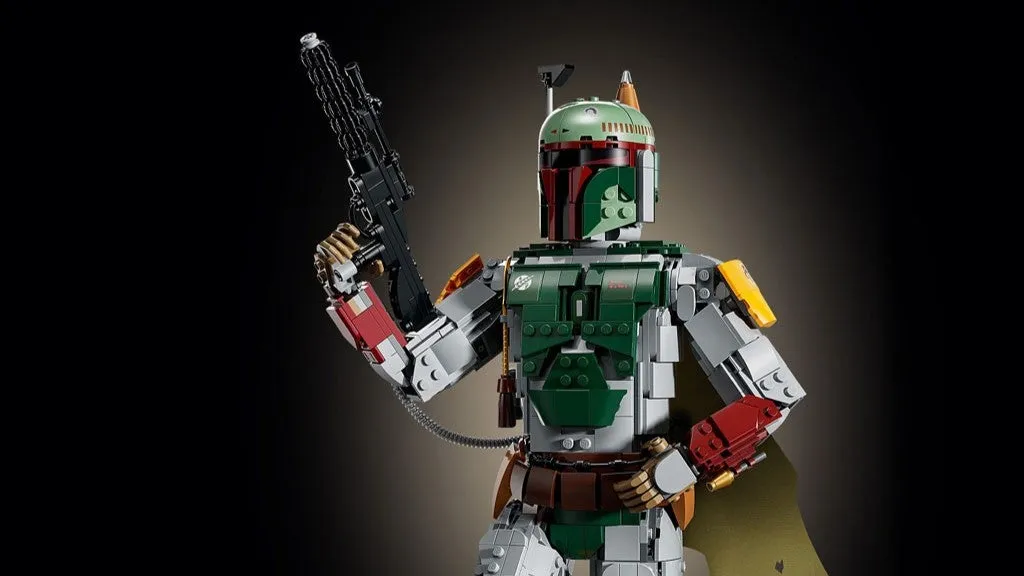 LEGO sells an “18+” Boba Fett display model for $169.99 on August 1