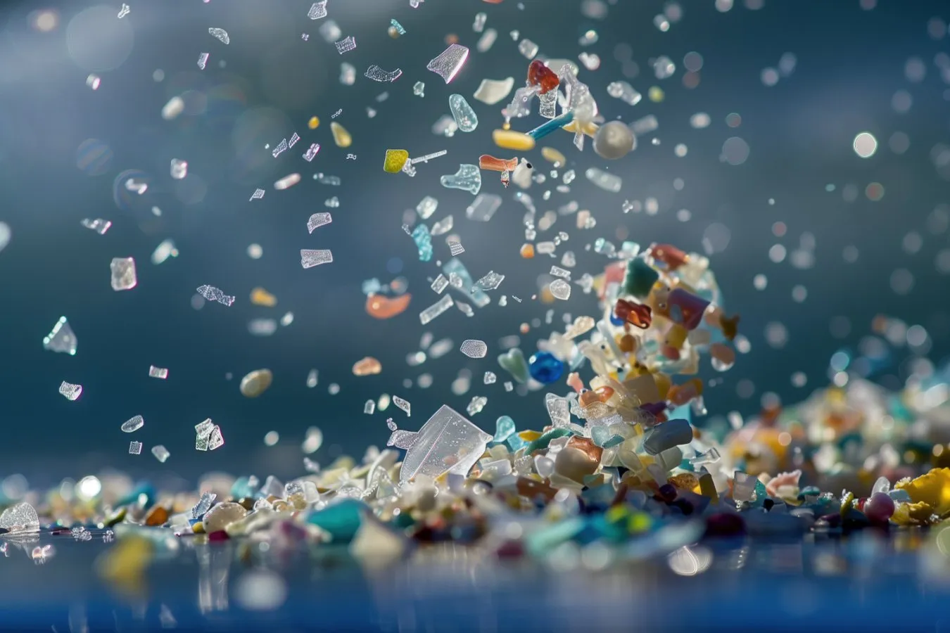 Dead-bacteria supplement binds microplastics, blocking cell absorption with rough surfaces