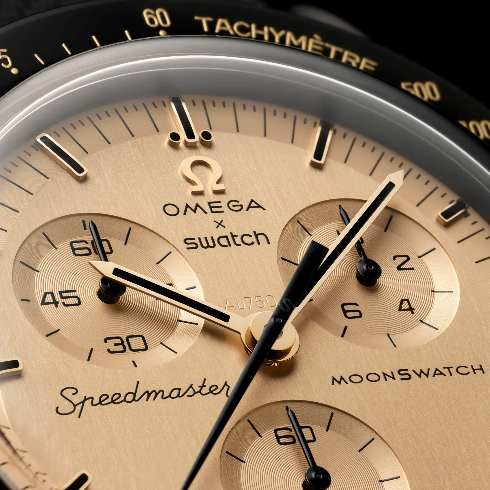 Swatch’s Mission to the Moon 1969 MoonSwatch uses Omega’s 18K Moonshine Gold, by lottery