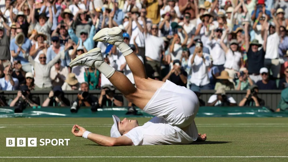 Wimbledon’s Arthur Fery, wildcard, rockets to the semi-finals on Centre Court