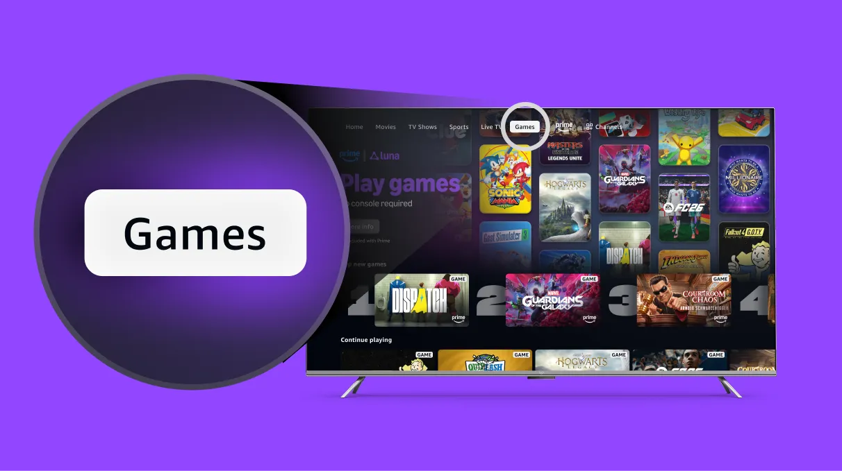 Amazon makes Luna games free on Fire TV for Prime members in U.S. and UK