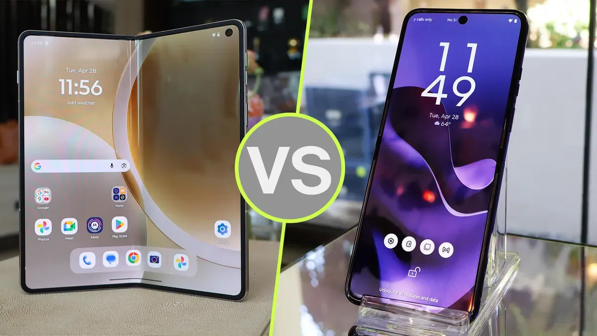 Motorola's two foldables split on price, size, and premium feel