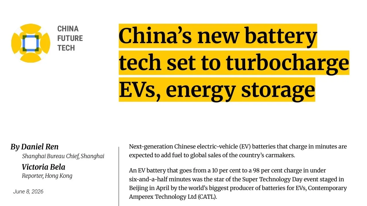 CATL’s sub-6.5-minute charge could reshape EV pricing and grid-scale storage demand