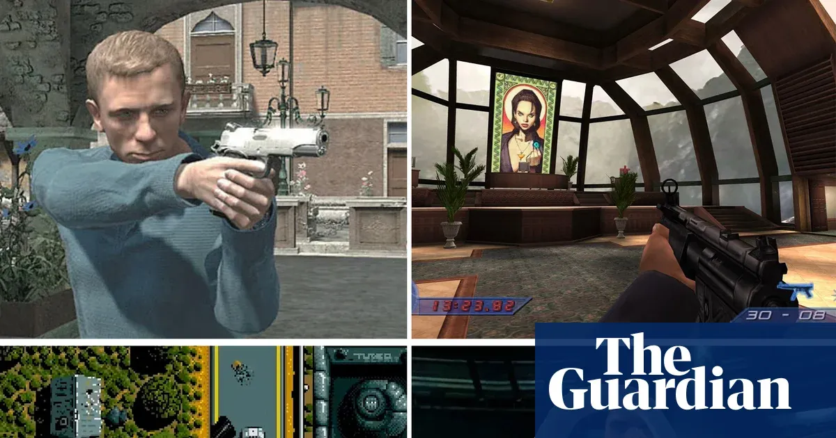 Parker Brothers shipped an official James Bond game in 1984. It reused arcade DNA anyway