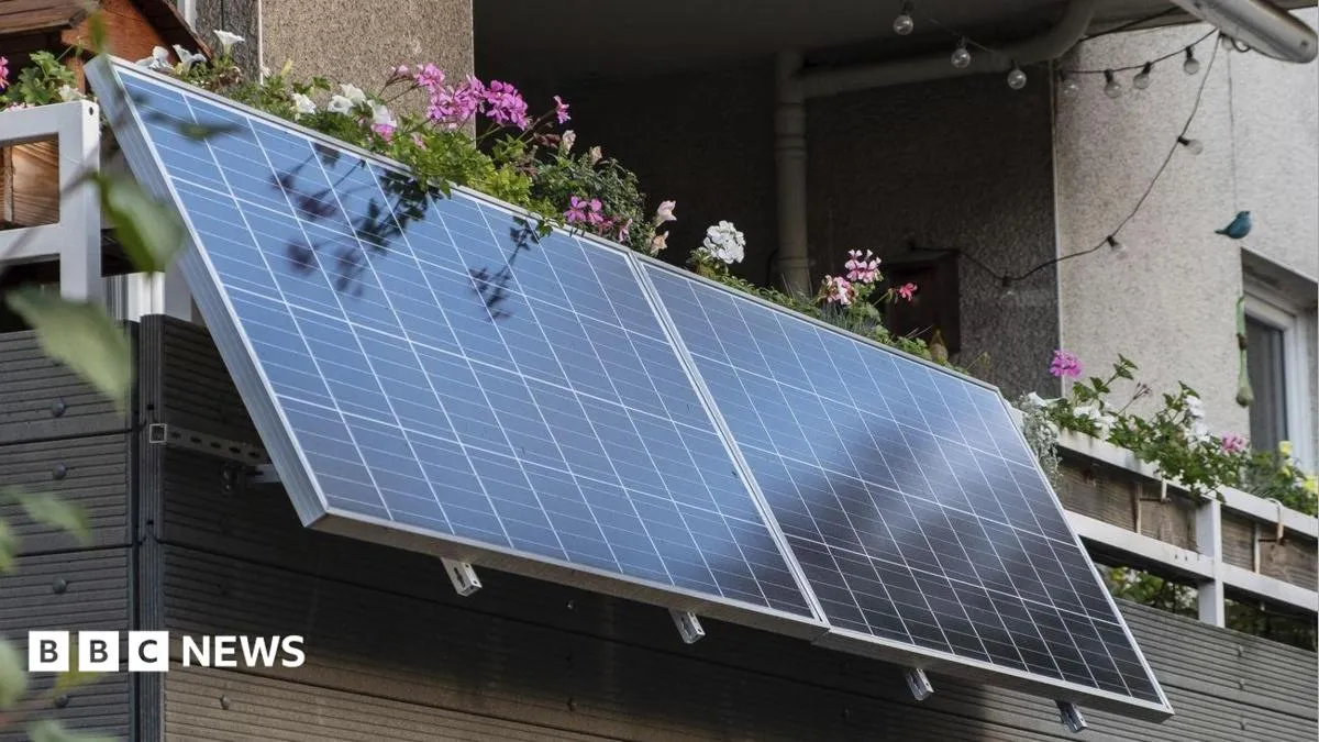 Plug-in solar panels land in UK shops - the fine print on bill cuts