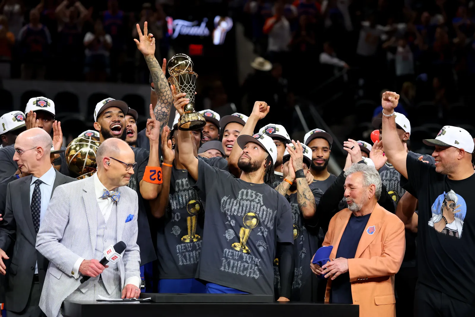 Knicks fans just watched 53 years of heartbreak finally snap into belief