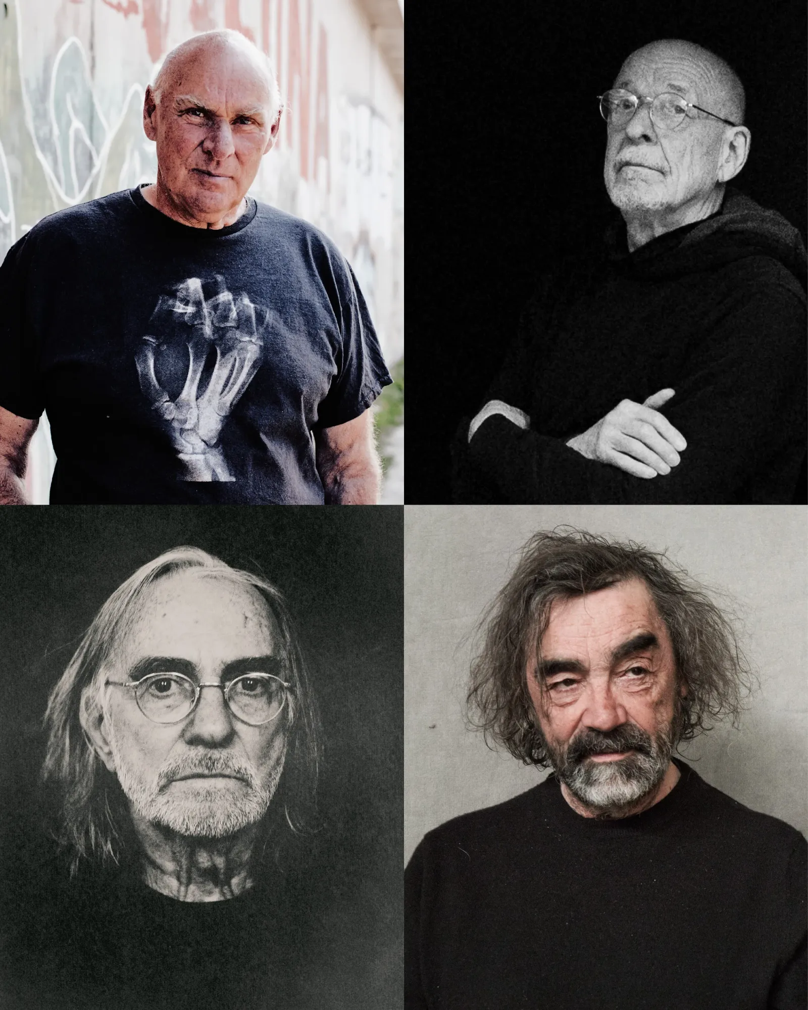Faust originals split into four solo albums, with Bureau B issuing them all in September