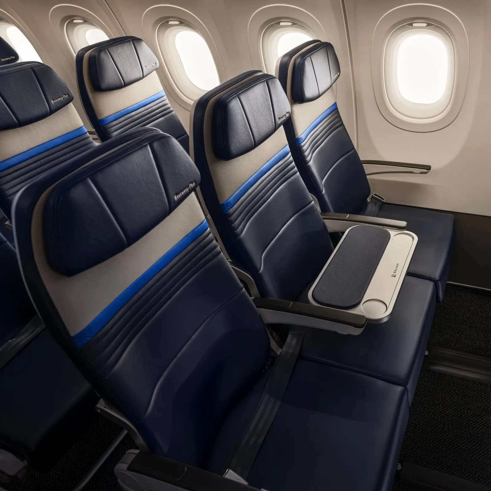 United lets passengers buy the middle seat. The airline says it costs less, too