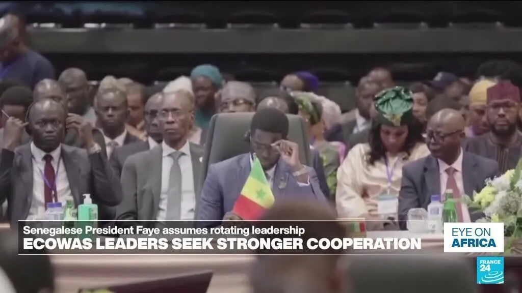 Senegal’s Bassirou Diomaye Faye takes ECOWAS leadership, reshuffling regional priorities immediately