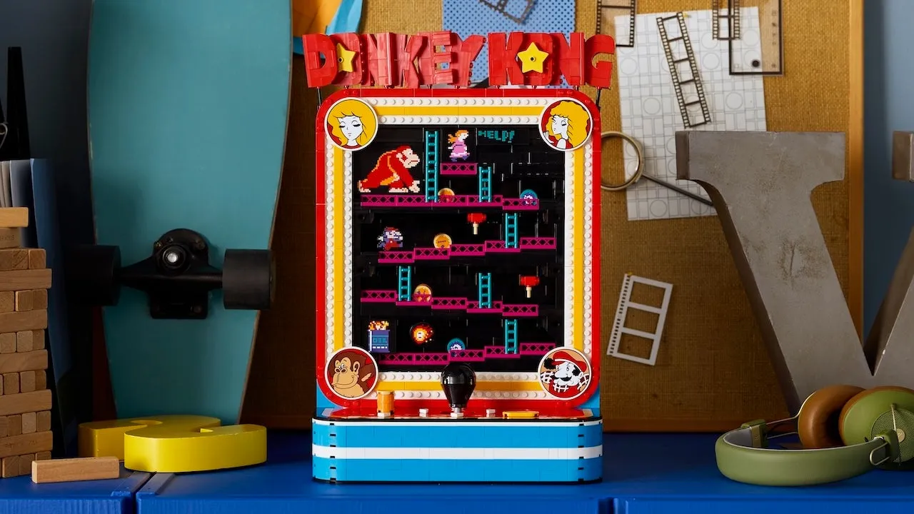 LEGO locks in Donkey Kong Arcade for August 1, 2026 at $199.99