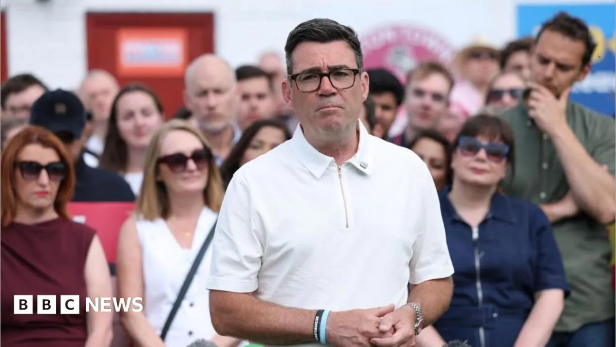 Burnham promises devolution in Manchester speech after No 10 bid launch
