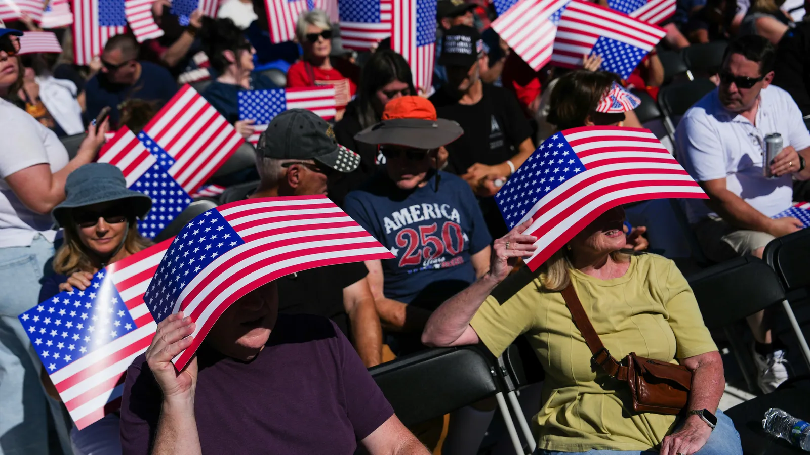Trump rallies drown out doubts as MAGA turns D.C. semiquincentennial into a “Trump show”