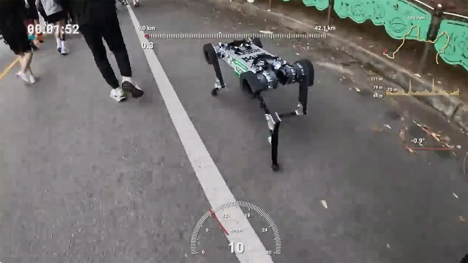 The robot dog that ran a marathon on one charge just beat human efficiency