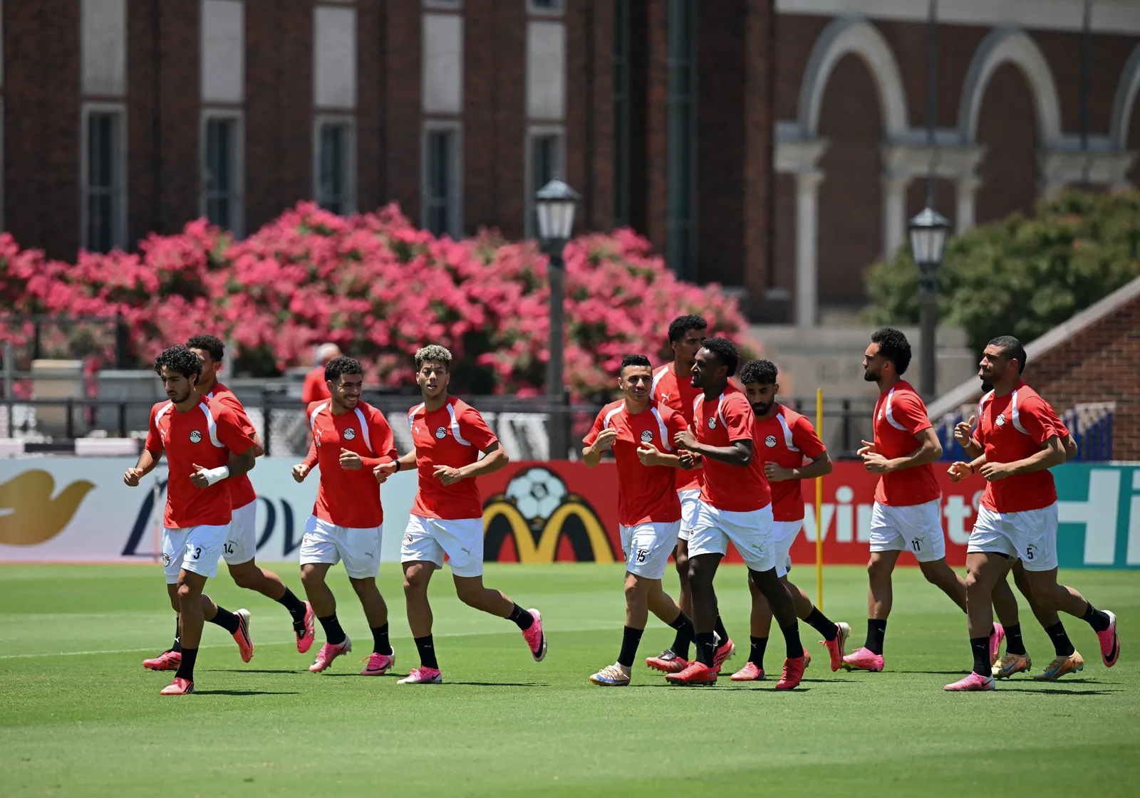 Egypt manager Ibrahim Hassan confronts Dallas police after Westin access request