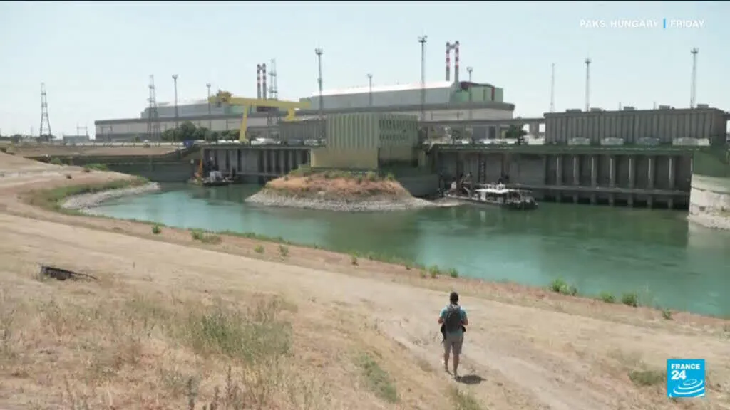 Hungary shuts its only nuclear plant as Danube water hits a record low