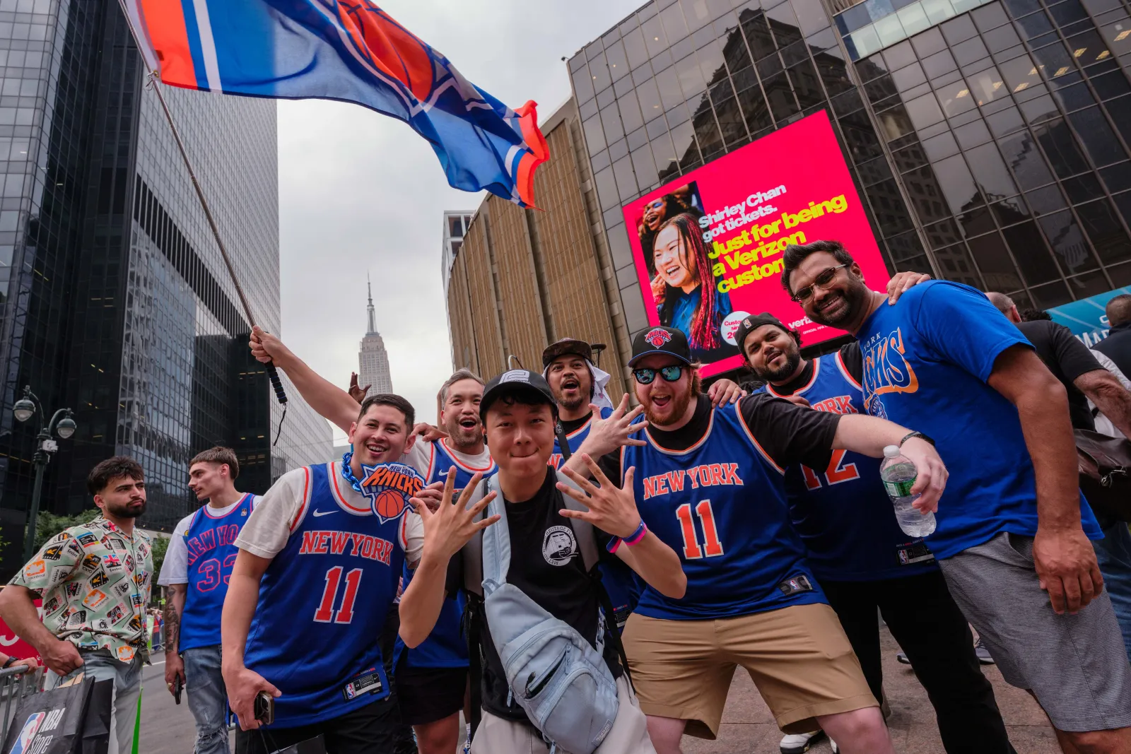 Knicks fans saged MSG hours before Game 4, after Trump curse fears spread online