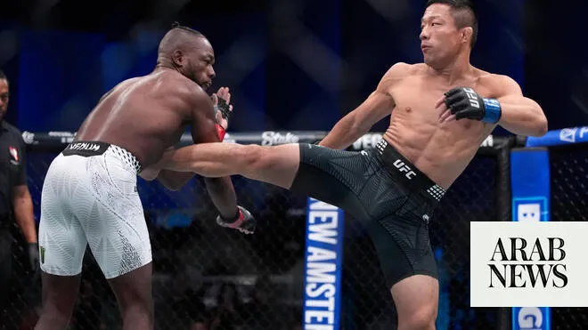 Manel Kape TKOs Kyoji Horiguchi in round three for UFC Fight Night’s fourth straight win