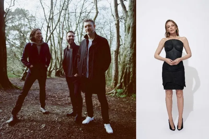 Kylie Minogue and Snow Patrol debut “These Alarms” live at Crystal Palace Park