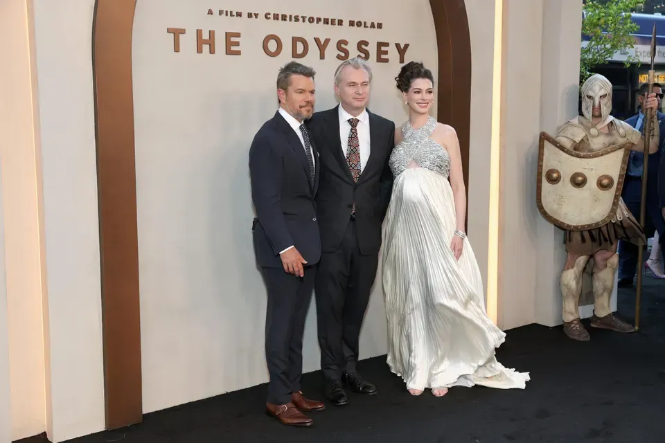 Christopher Nolan’s The Odyssey tops The Dark Knight Rises for biggest global opening