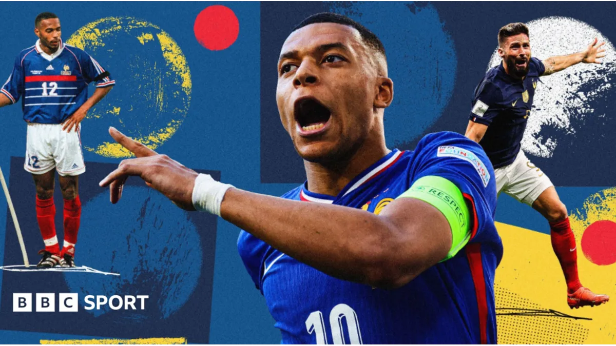 Mbappe becomes France's joint record scorer at 27, rewriting the meaning of longevity