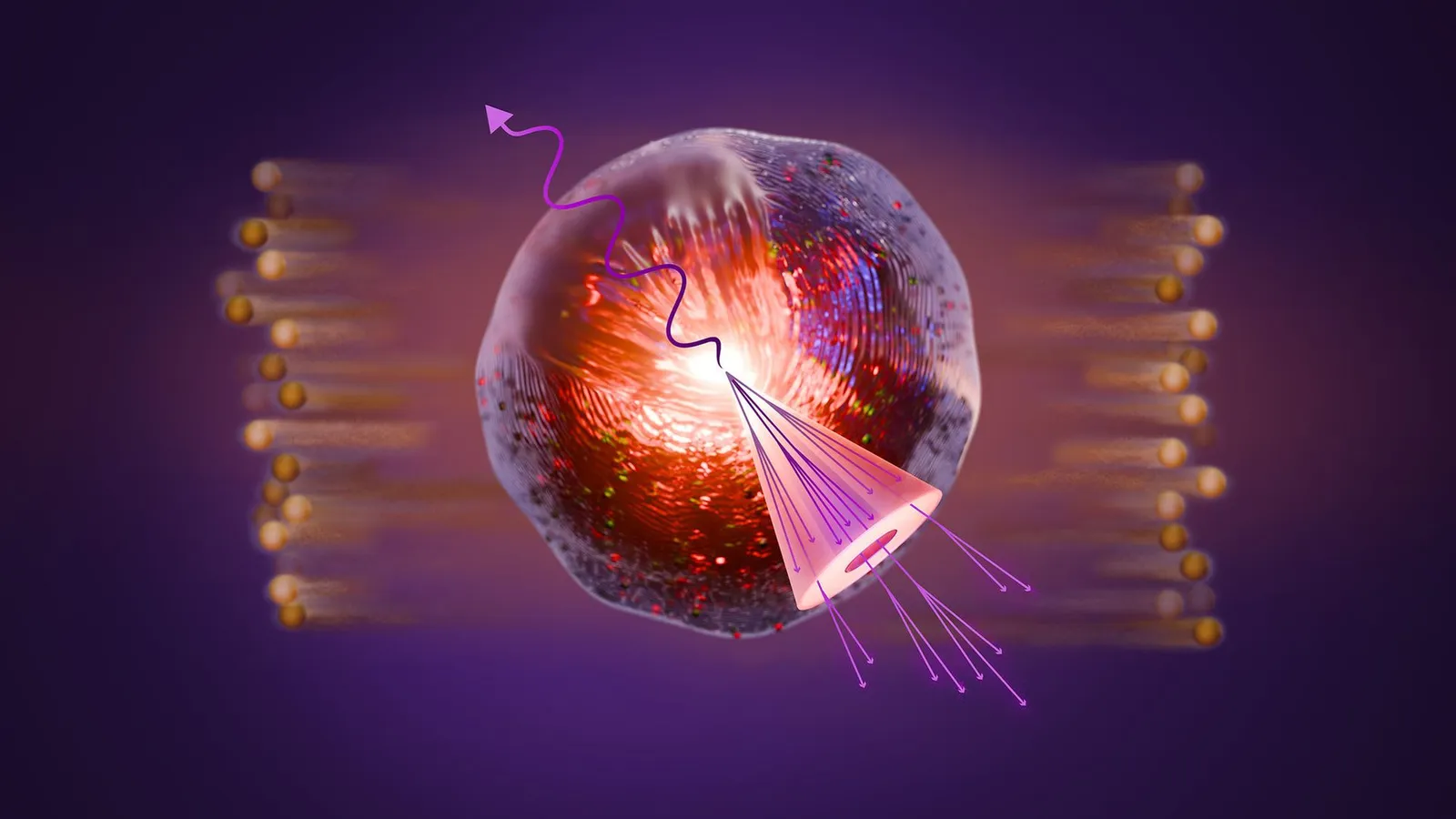 Gold-smashing experiment finds a 5-sigma dip that could unlock matter's secret phase