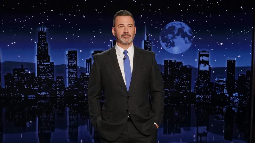 Stephen Colbert declines Jimmy Kimmel’s guest-host offer, citing it’s premature