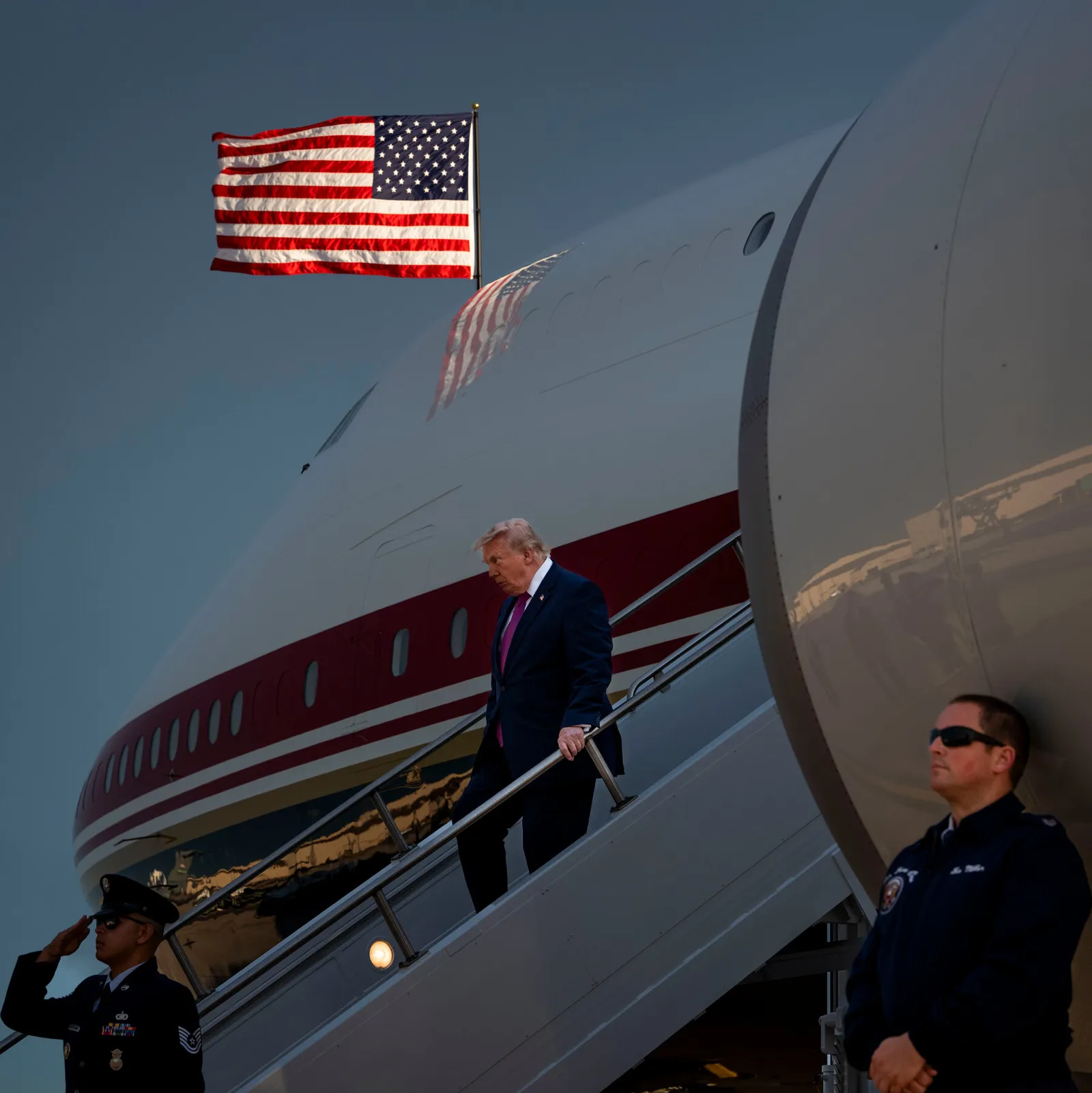 Trump orders Air Force One pulled from service to be “maxed out”