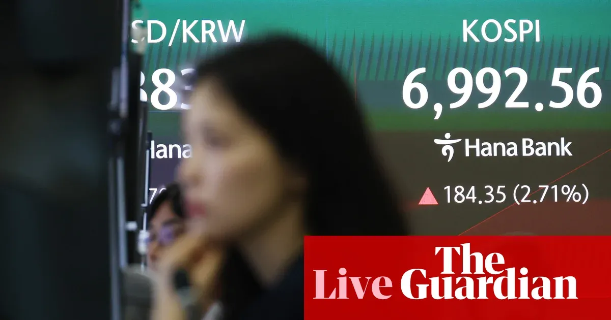 Asian tech stocks rally as Nvidia's revenue doubles to nearly $100bn