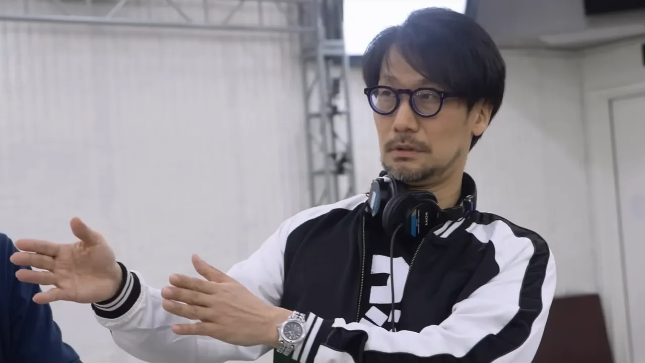 Hideo Kojima says he wants to die as the lights go out before the movie starts
