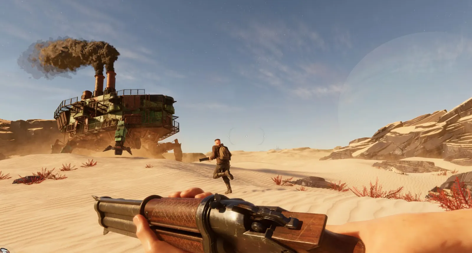 SAND: Raiders of Sophie lets you play free this June, mixing Red Dead gunplay and Mad Max cars