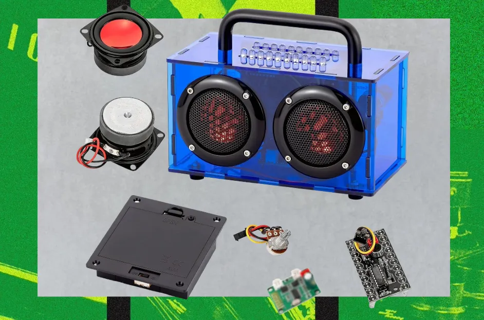 Amazon’s $35 DIY Bluetooth speaker kit goes glue-free and still blasts music