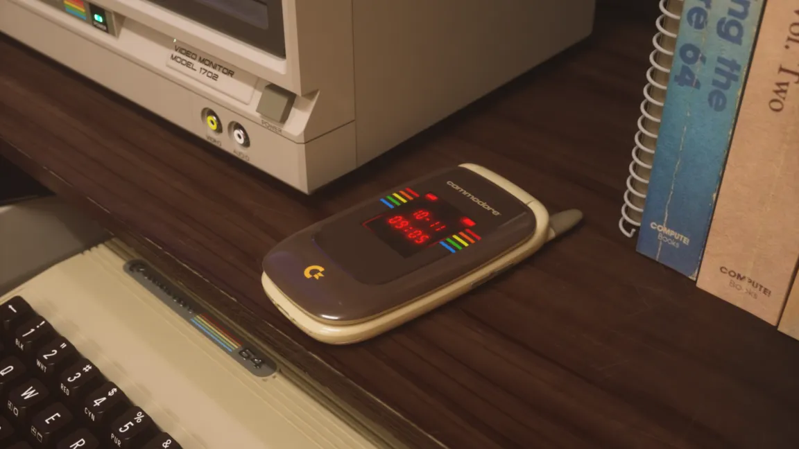 Commodore’s Peri Fractic Simpson unveils a flip phone blocking social media and browsers