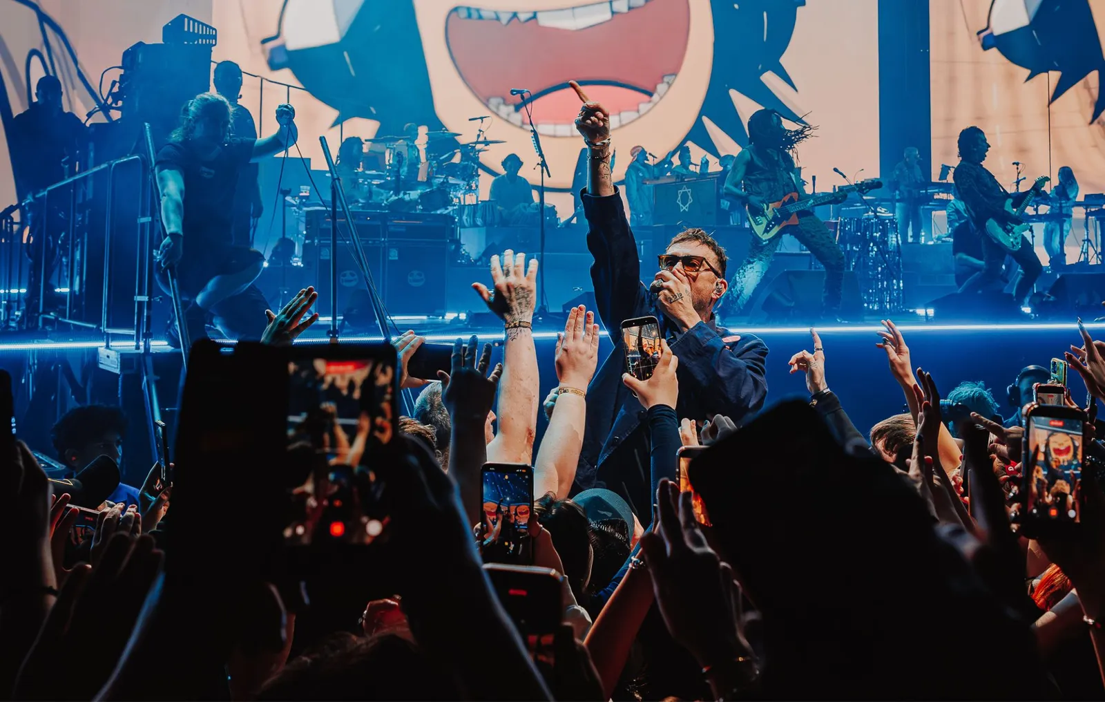 Gorillaz lock 22 guest performers for Tottenham stadium debut, led by Johnny Marr and Yasiin Bey