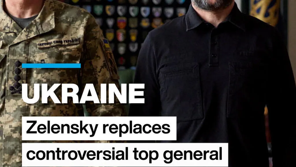 Ukraine replaces Gen. Oleksander Syrsky with Gen. Mikhailo Dapraty after mass protests