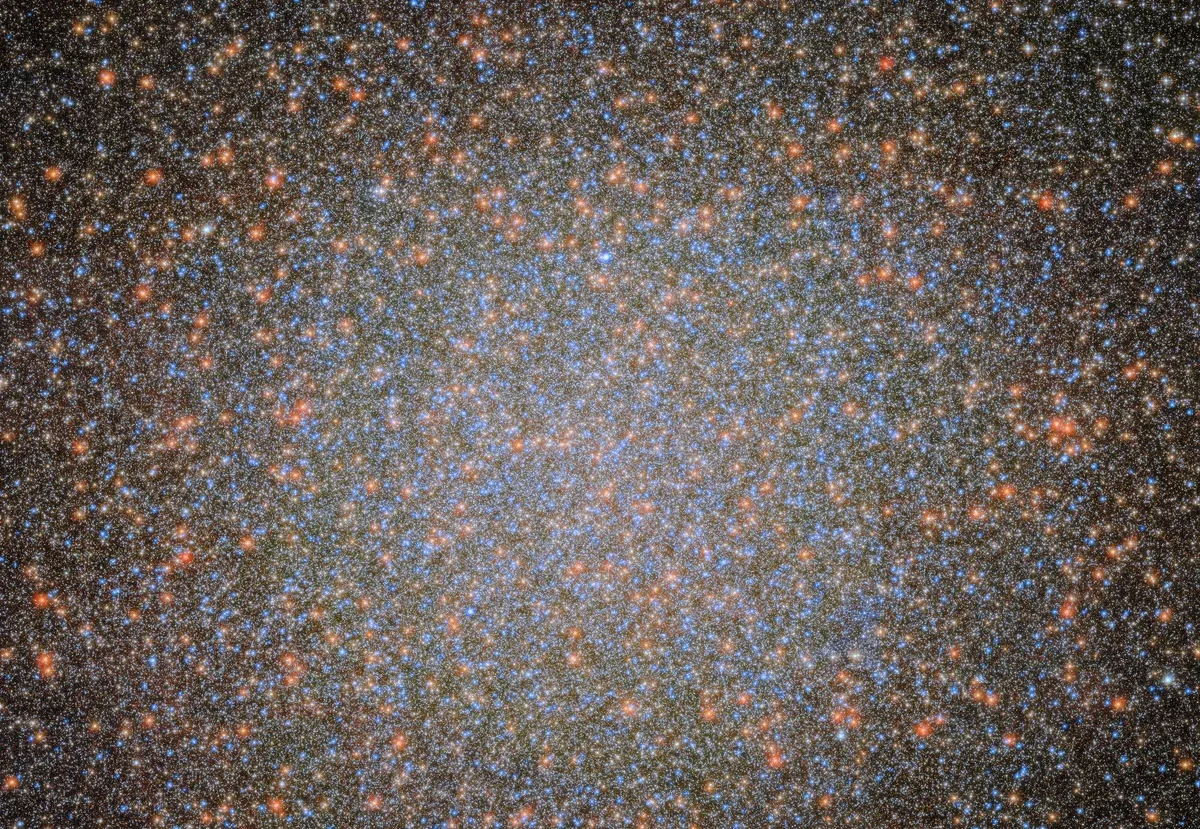 Hubble spots the black hole inside a Milky Way star cluster at last
