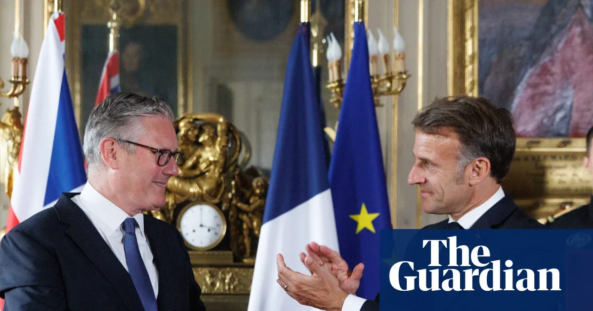 Macron makes Keir Starmer the first UK PM to get France’s Légion d’honneur