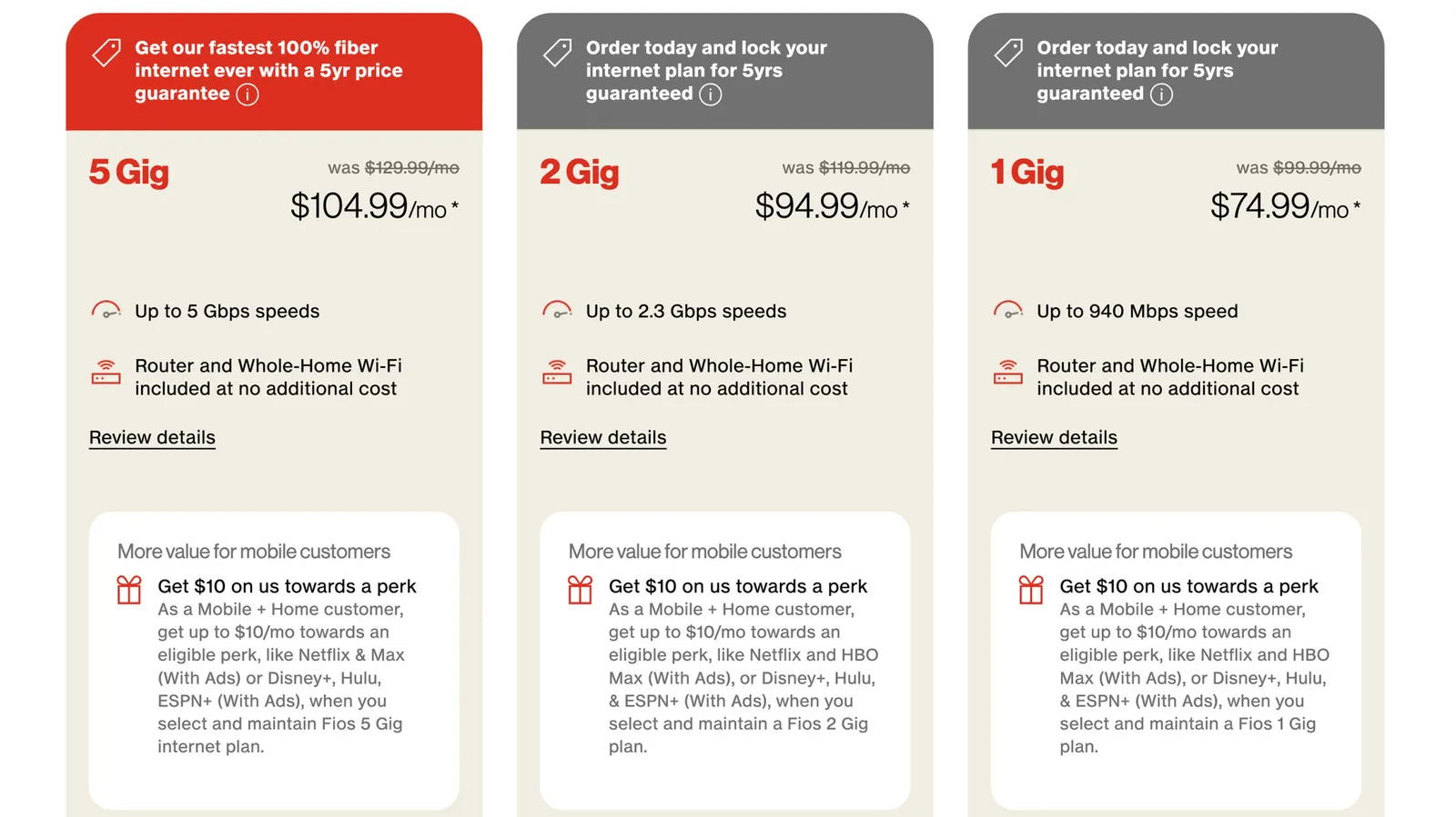Verizon Fios doubles down: a new 5Gbps plan replaces its 2Gbps flagship