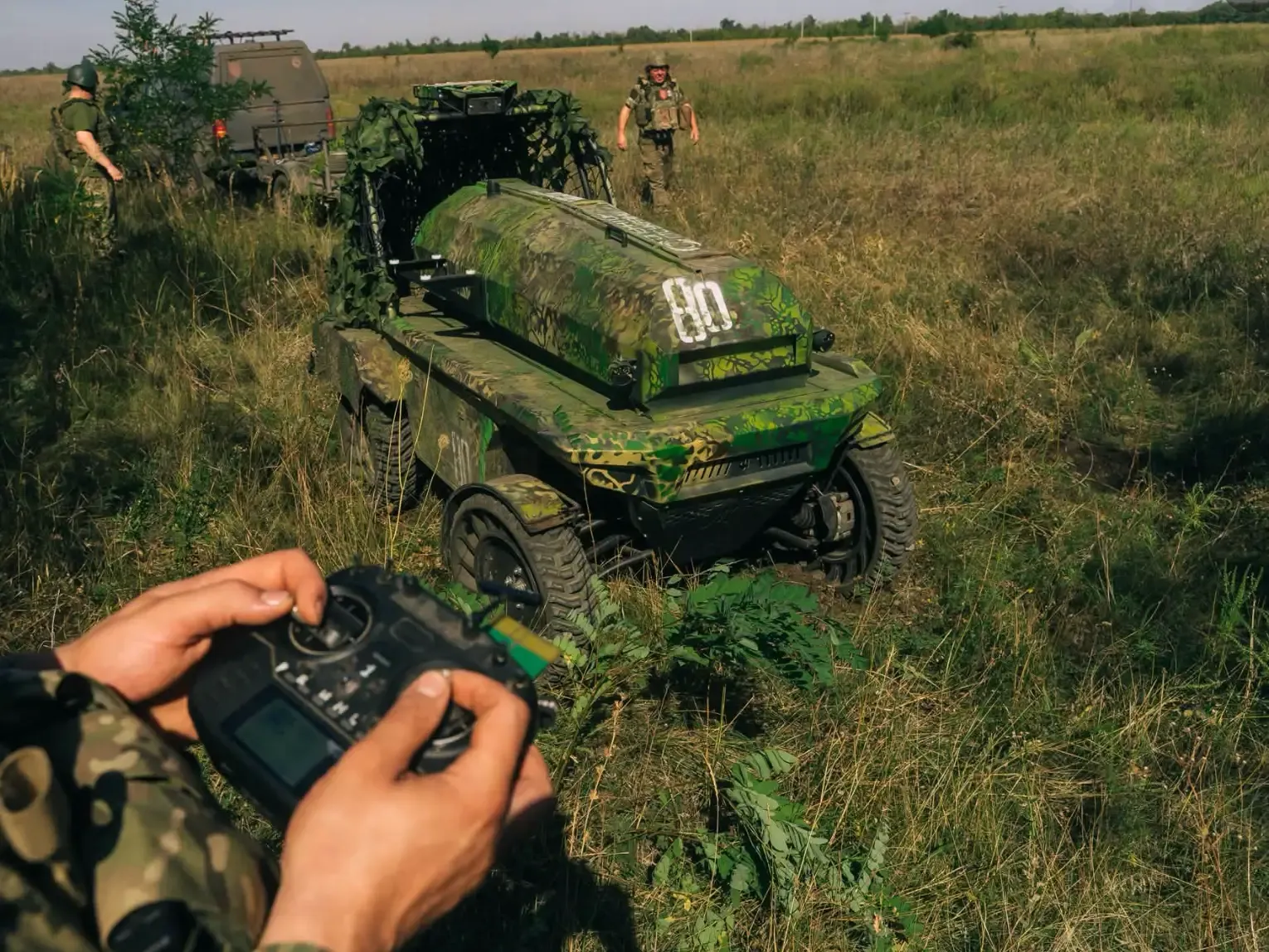 Ukraine's 72 km/h medevac robot outruns drones - speed cuts both ways