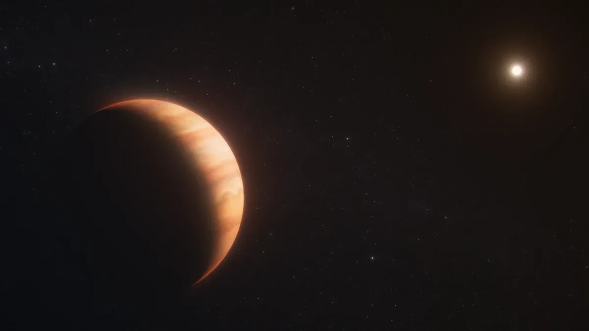 Astronomers spot a giant planet atmosphere orbiting a white dwarf for the first time